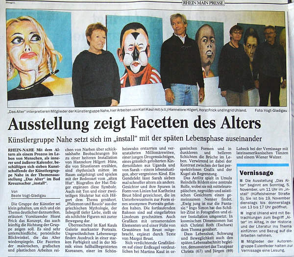 Ausstellung "Das Alter"