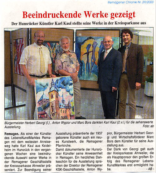 Ausstellung in Remagen